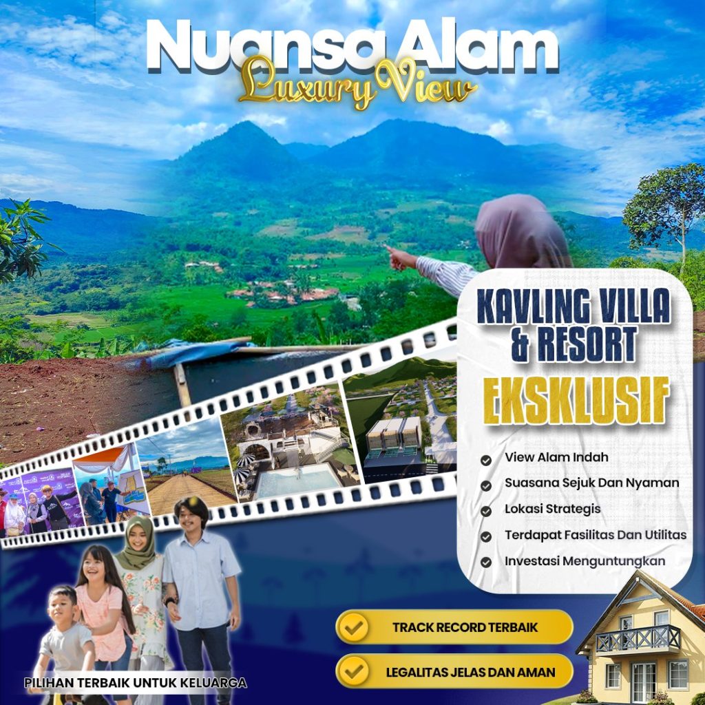 Nuansa Alam Luxury View/Tanah Kavling SHM Bogor