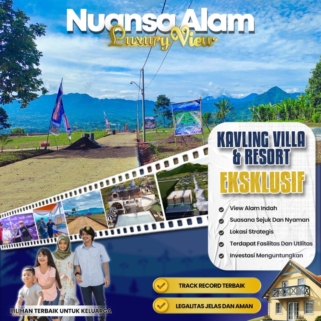 Nuansa Alam Luxury View/Tanah Kavling SHM Bogor
