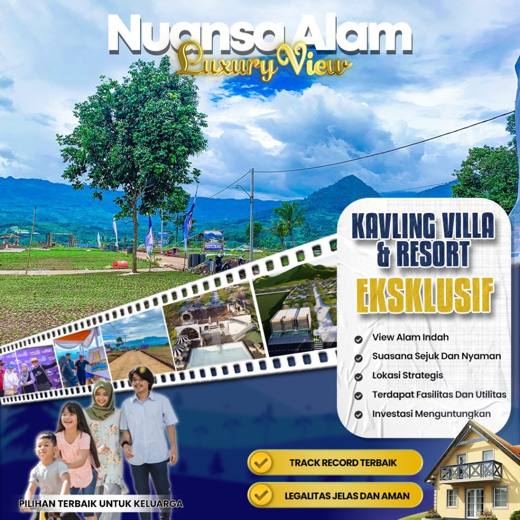Nuansa Alam Luxury View/Tanah Kavling SHM Bogor