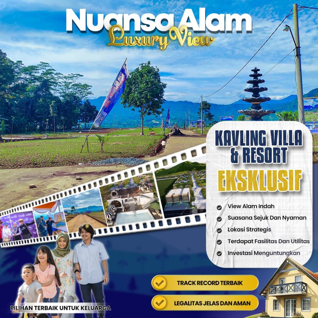 Nuansa Alam Luxury View/Tanah Kavling SHM Bogor
