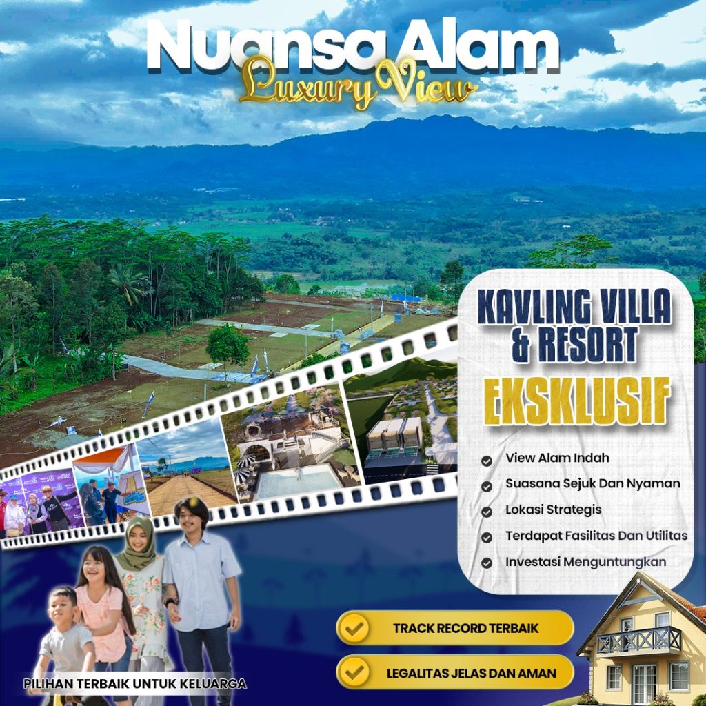 Nuansa Alam Luxury View/Tanah Kavling SHM Bogor