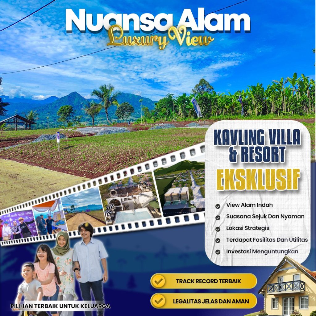 Nuansa Alam Luxury View/Tanah Kavling SHM Bogor