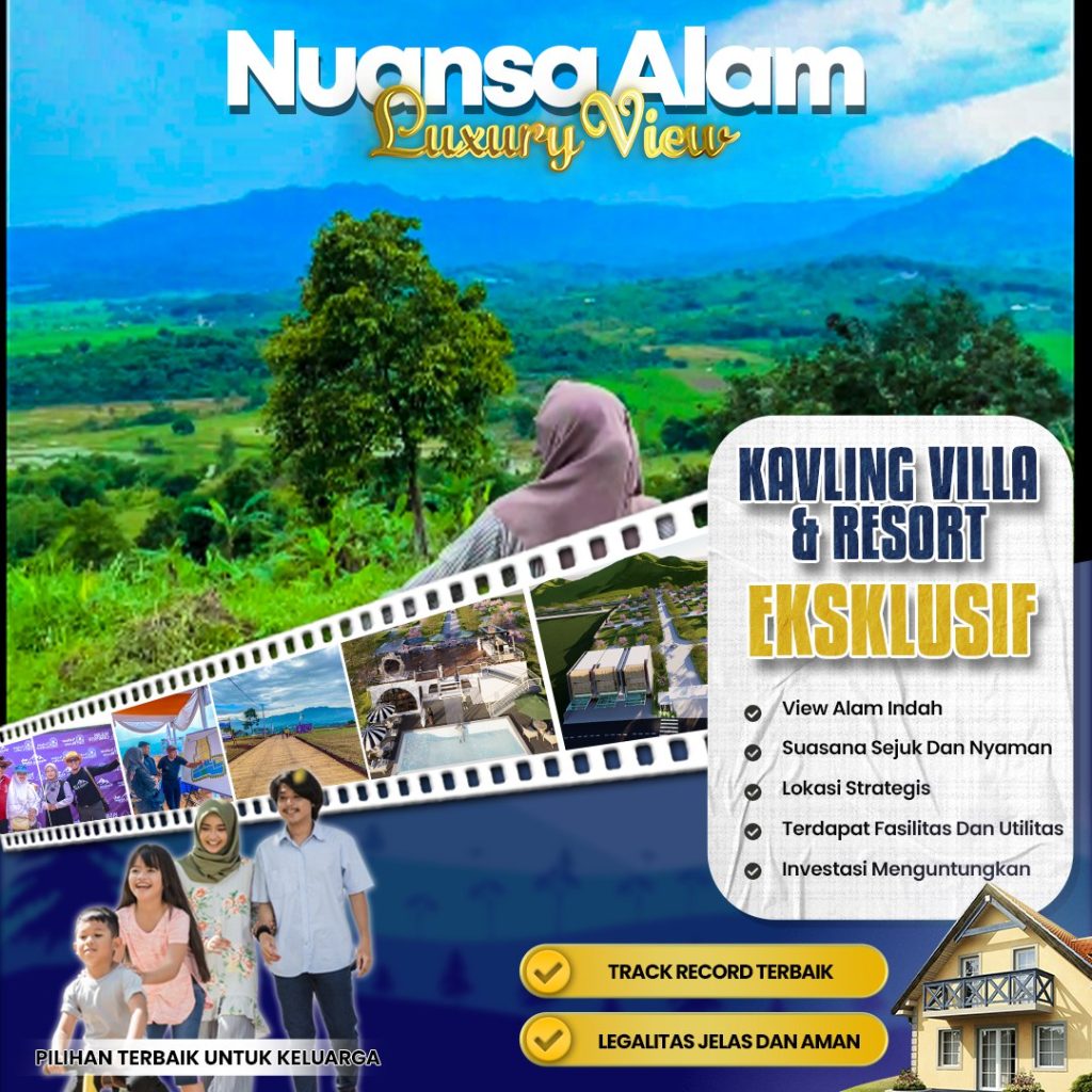 Nuansa Alam Luxury View/Tanah Kavling SHM Bogor